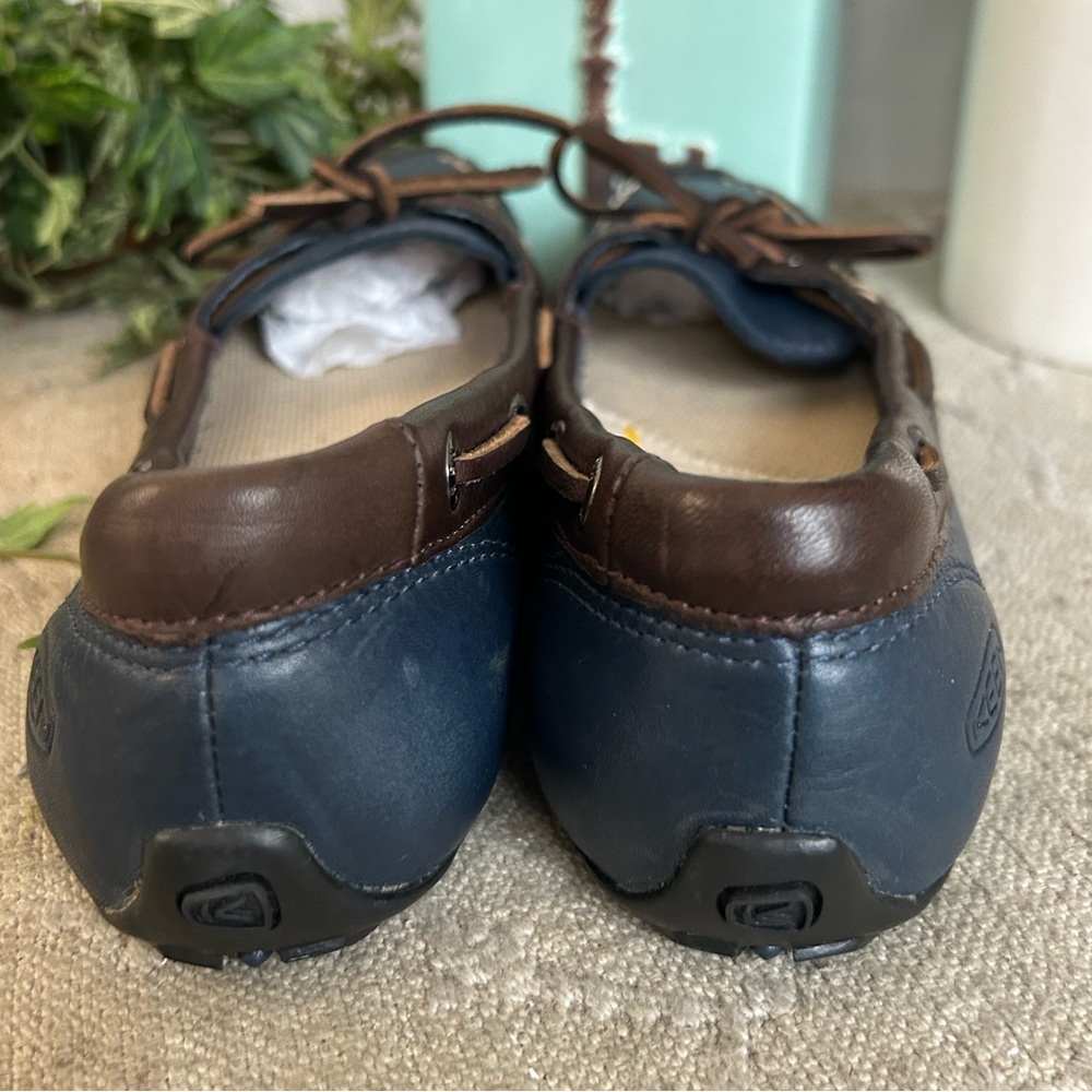 Keen Women's Blue and Brown Loafers - Picture 4 of 10